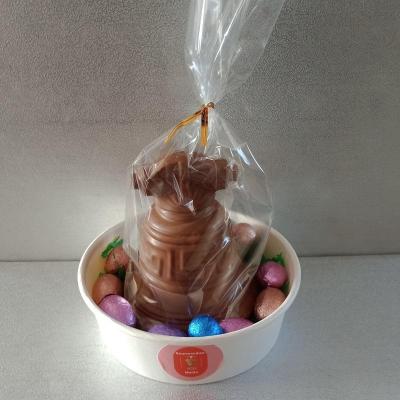 Cloche avec oeufs