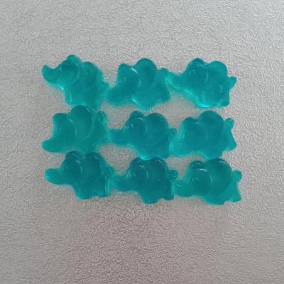 Elephant bleu 1