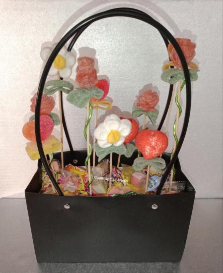Sac fleuri